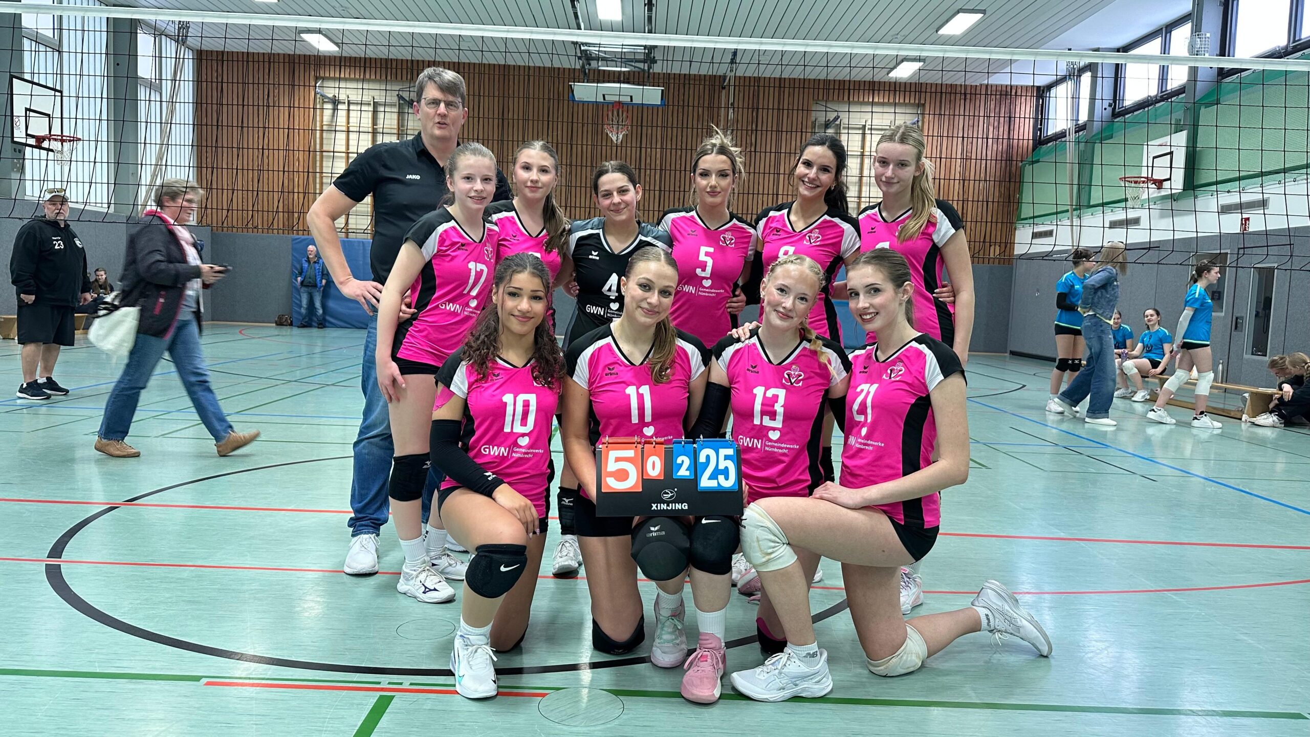 N-Volleys stürmen an die Tabellenspitze